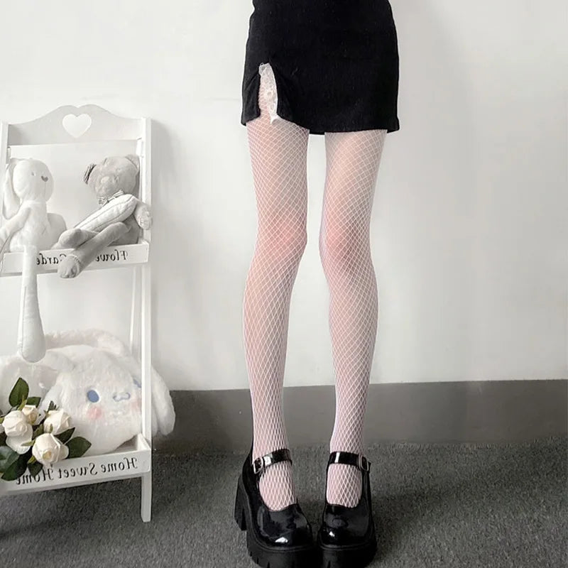 Fishnet Tights – Sexy High-Waist Mesh Stockings