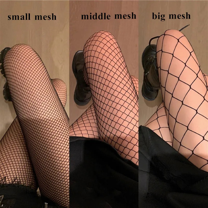 Fishnet Tights – Sexy High-Waist Mesh Stockings