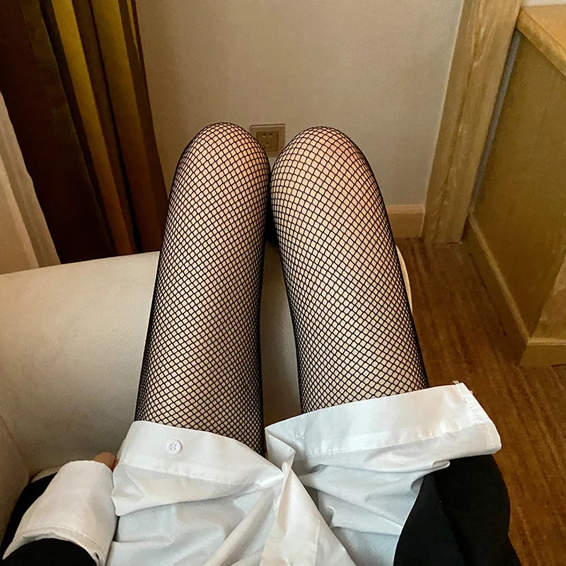 Fishnet Tights – Sexy High-Waist Mesh Stockings