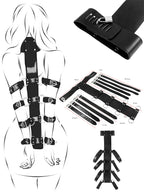 BDSM Restraints Set with Handcuffs, Collars & Fetish Accessories for Couples