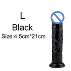 Silicone Dildo – Soft Jelly Toy with Realistic Curve