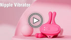 Magnetic Vibrating Nipple Clamps – 9 Mode Nipple Stimulator for Women & Couples