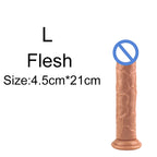 Silicone Dildo – Soft Jelly Toy with Realistic Curve